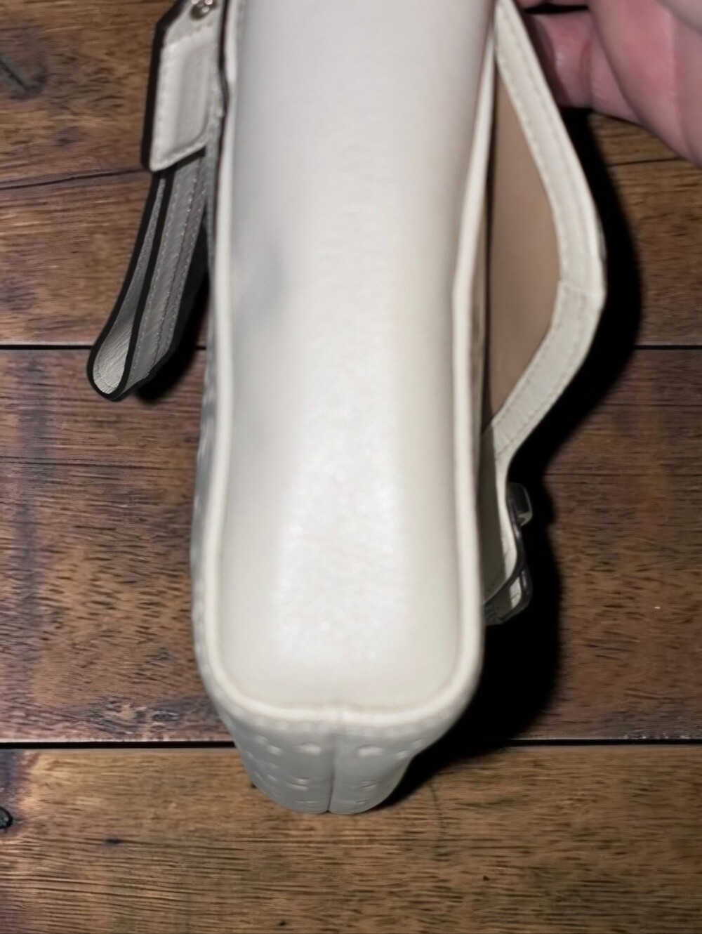 Coach Taylor Eyelet Leather Flap Clutch - Picture 6 of 8
